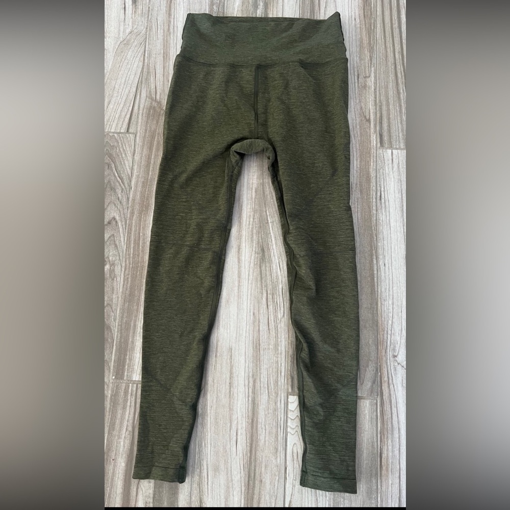 Alphalete revival aspen green gym yoga leggings tights 2020 size large